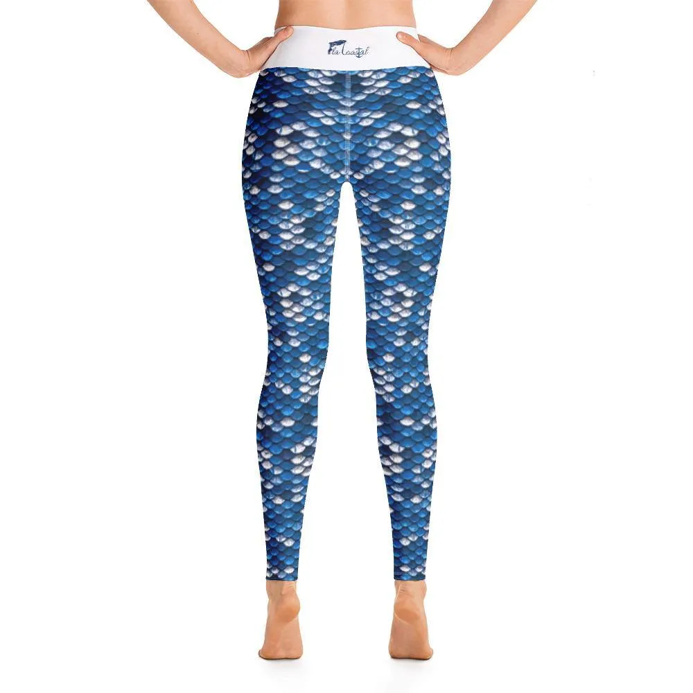 Mermazing Performance Leggings (Blue)