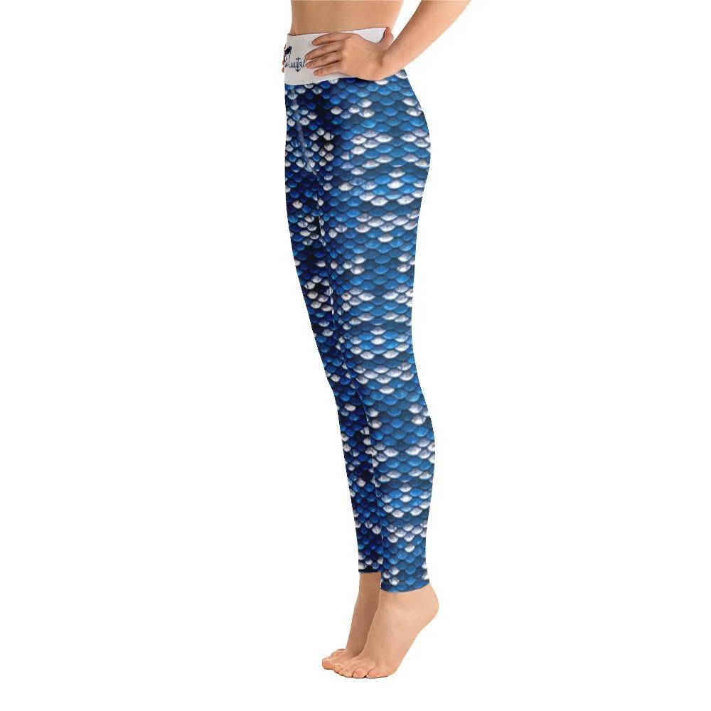 Mermazing Performance Leggings (Blue)