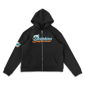 Miami Dolphins Full-Zip Hoodie