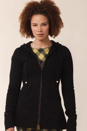 Mid Prairie Hoodie in Black