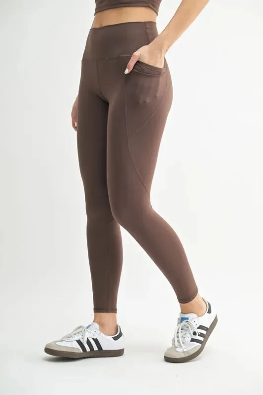 MONO B Venice Cloud Light Sculpt High-Waisted Leggings