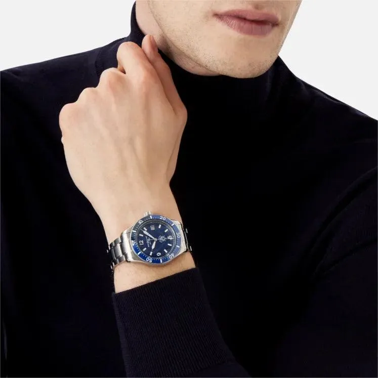 MONTBLANC WATCH 1858 ICED SEA DATE 41MM Blue Automatic Steel 129369