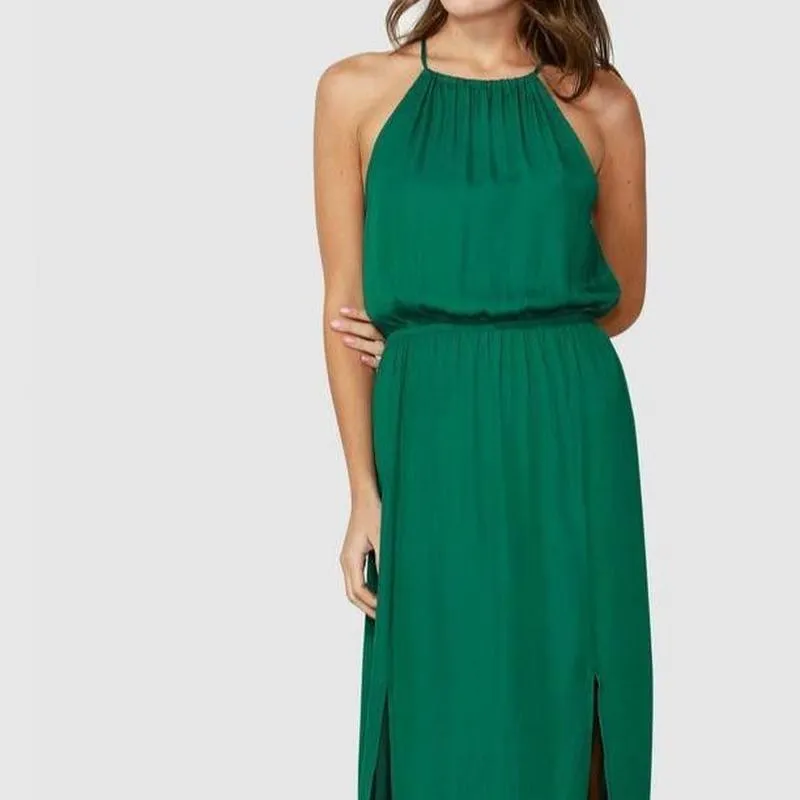 Naples Halter Maxi Dress