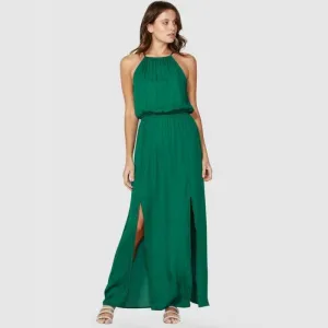 Naples Halter Maxi Dress