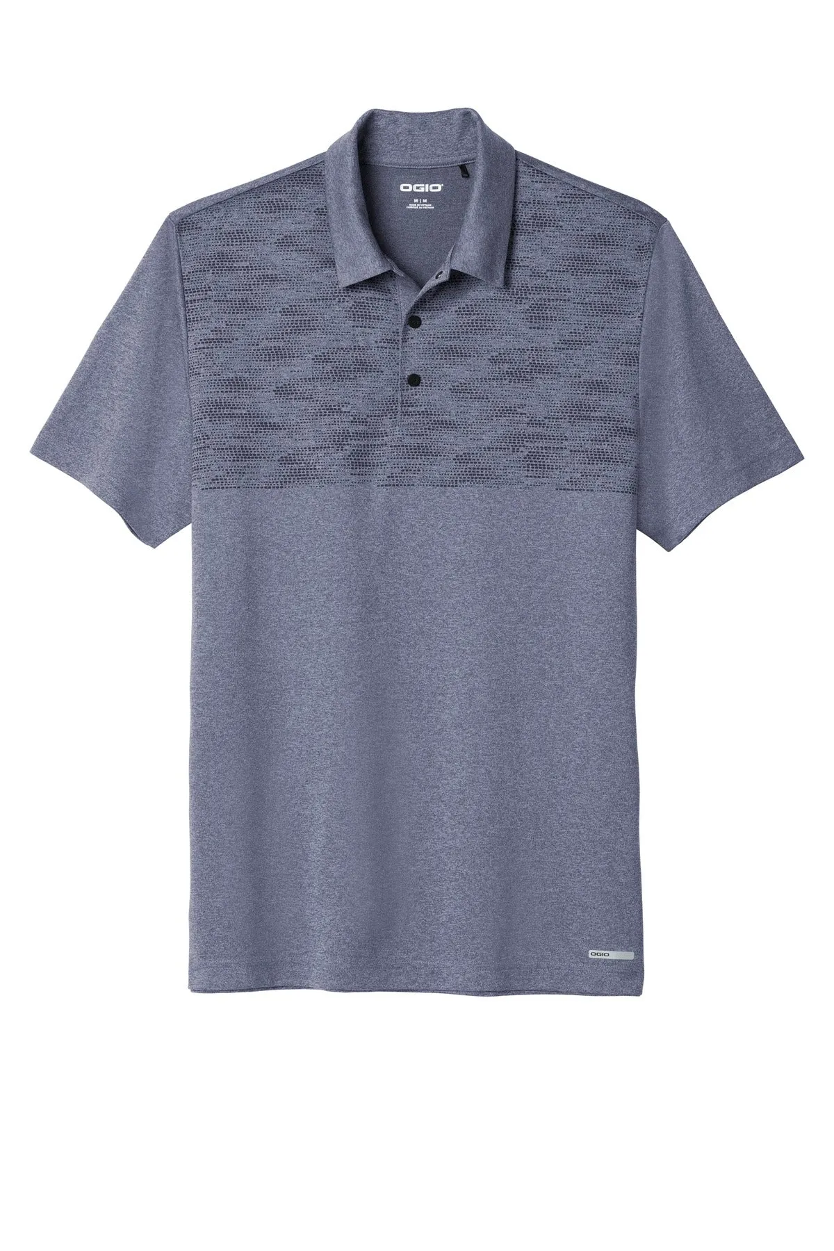 OGIO  Gravitate Polo. OG140 Navy Heather