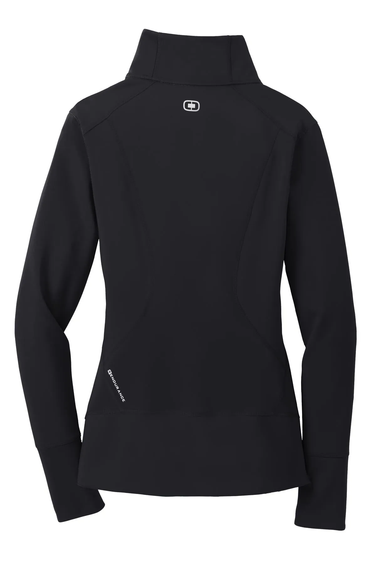 OGIO Women's Fulcrum Full-Zip. LOE700 Blacktop