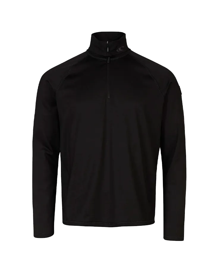 O'Neill Clime Half Zip Fleece  - Black Out