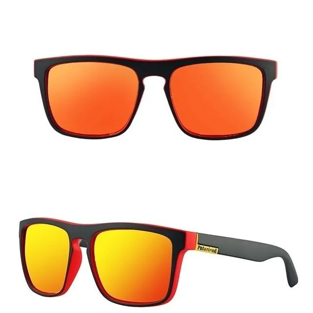 Oversized Polarized Men Women Sports Square Sunglasses
