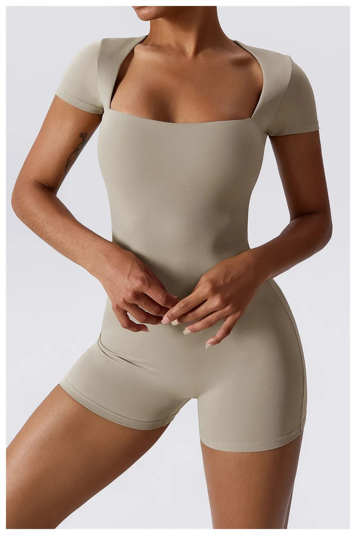 Pearl - One Piece Jumpsuit with sleeves - available in 4 colours