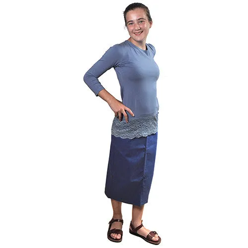 Pencil Skirt - Cotton Stretch Twill