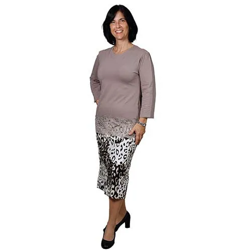 Pencil Skirt - Cotton Stretch Twill