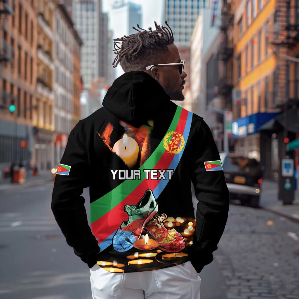 Personalized Eritrea Martyrs Day Zip Hoodie Candlelight Vigil Remembering Our Heroes LT15