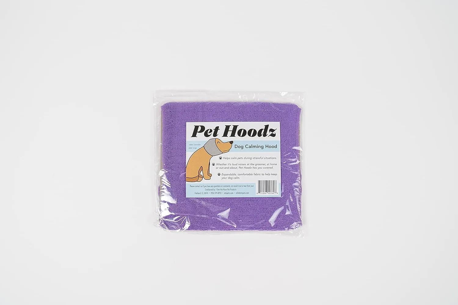 Pet Hoodz for Dogs-Anxiety, Grooming, Ear Muffs, Dog Ear Protection, Calming Hood, Ear Compression, Pet Hoodie, Dog Hoodie, Dog Ear Wrap