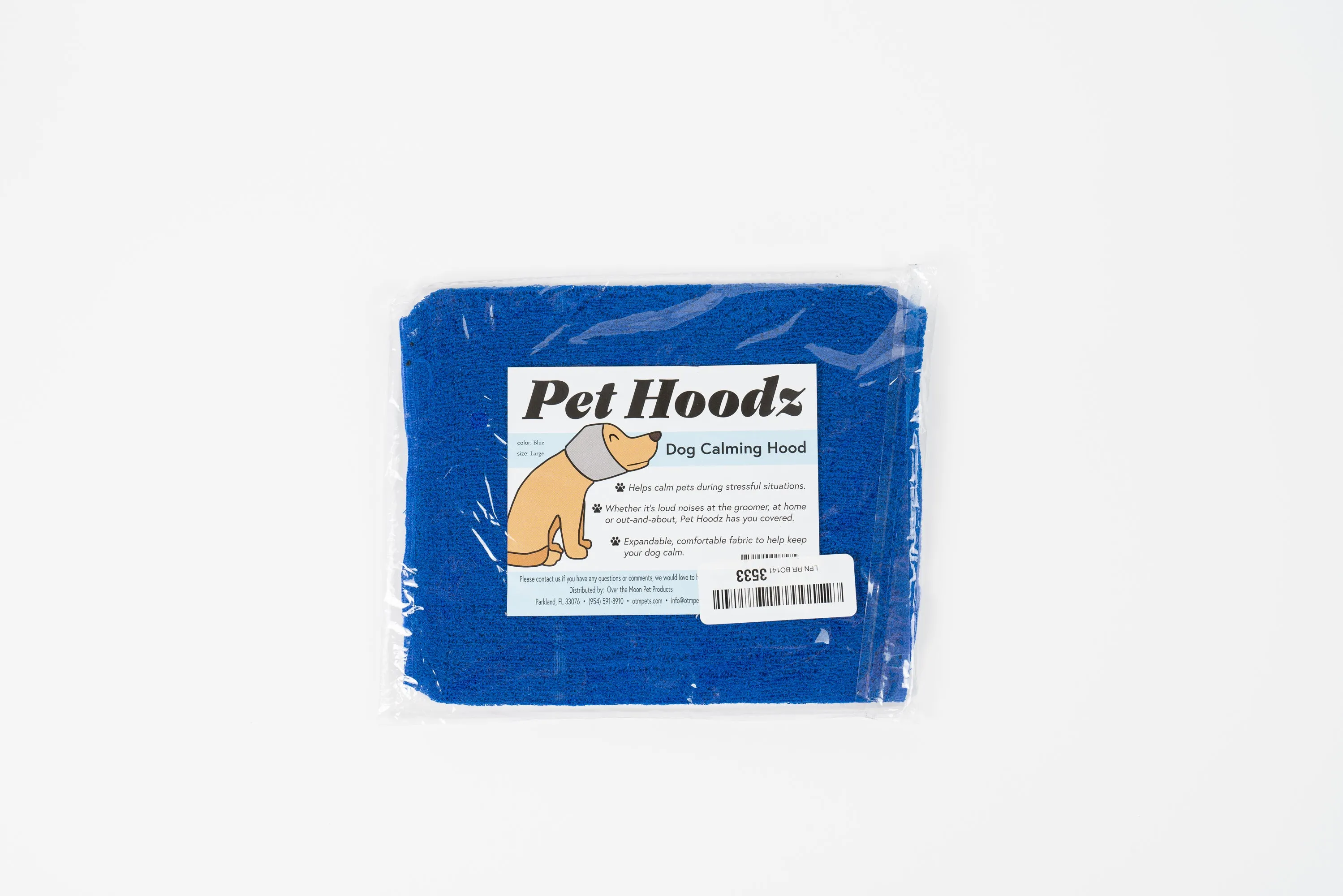 Pet Hoodz for Dogs-Anxiety, Grooming, Ear Muffs, Dog Ear Protection, Calming Hood, Ear Compression, Pet Hoodie, Dog Hoodie, Dog Ear Wrap