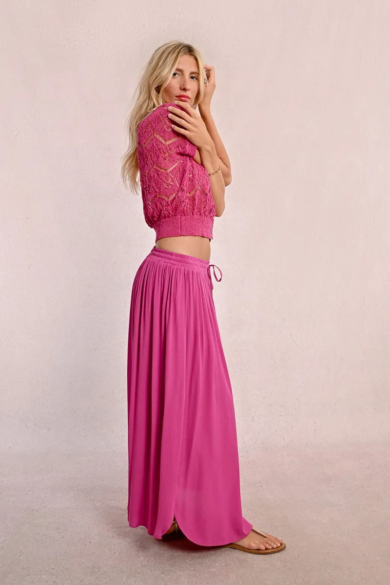 PLEATED SKIRT