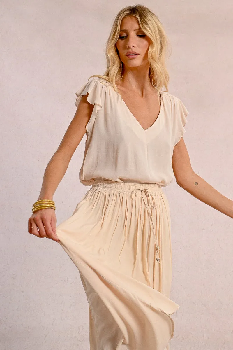 PLEATED SKIRT