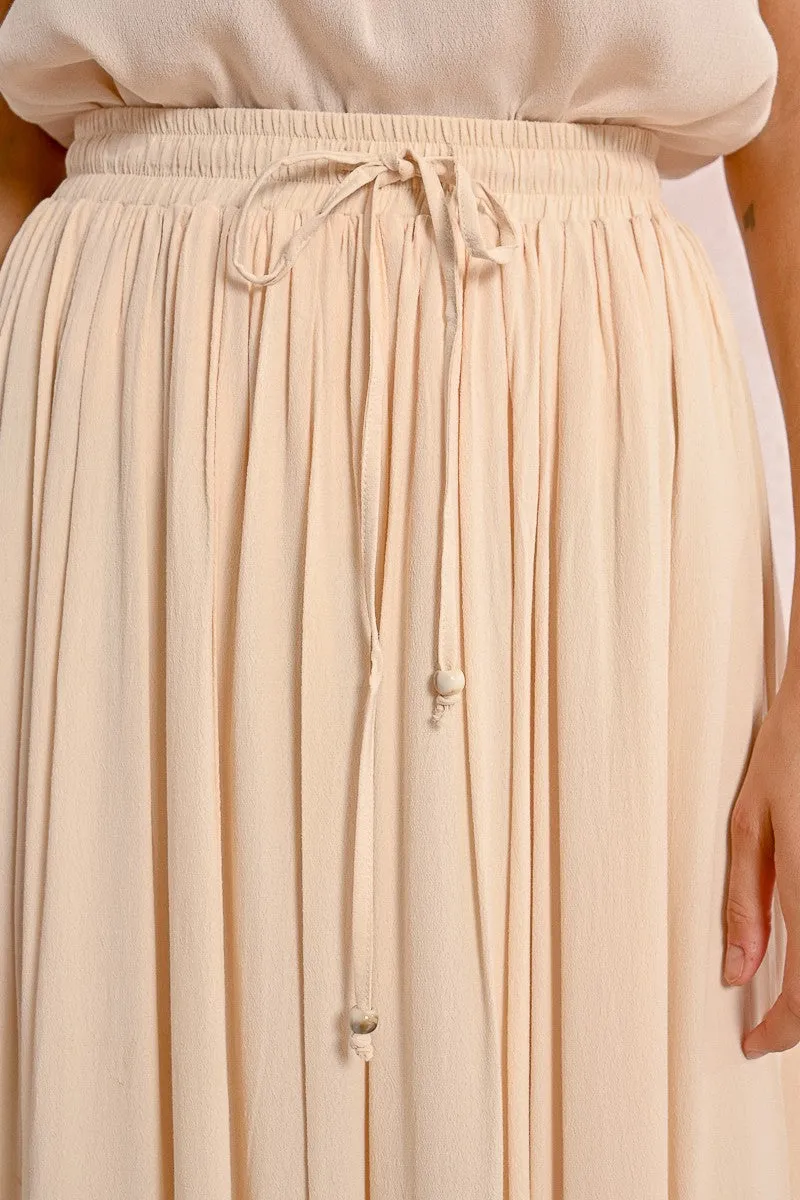 PLEATED SKIRT