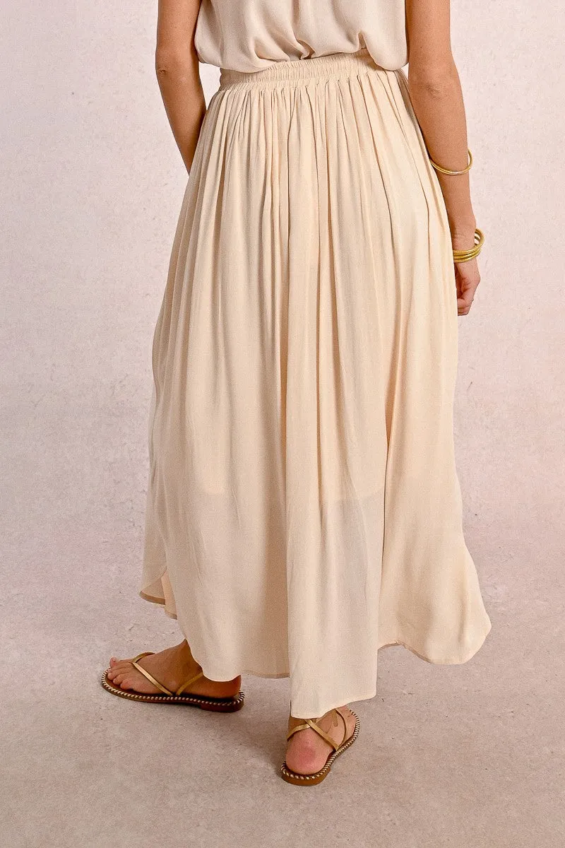 PLEATED SKIRT