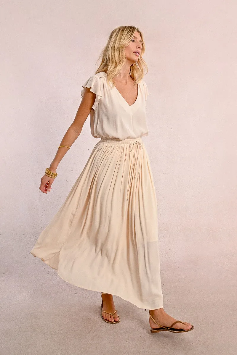 PLEATED SKIRT