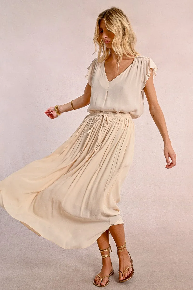 PLEATED SKIRT
