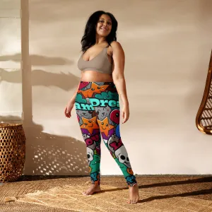 Pop Art Yoga Leggings