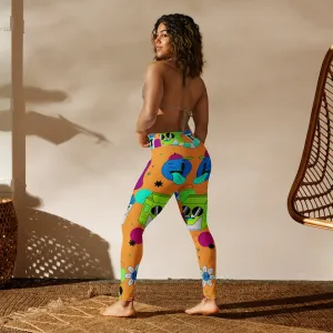 Pop Art Yoga Leggings