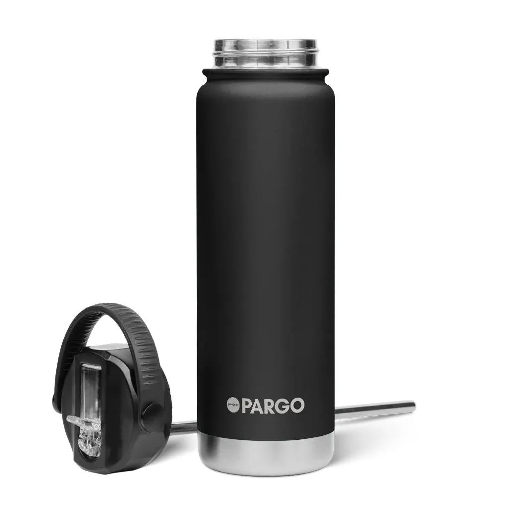 PROJECT PARGO 750ml INSULATED SPORTS BOTTLE - MIDNIGHT BLACK