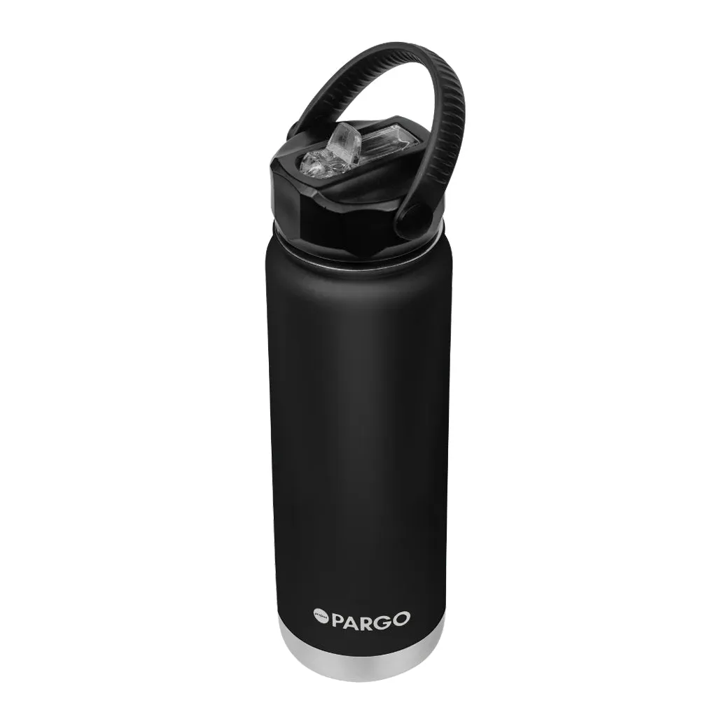 PROJECT PARGO 750ml INSULATED SPORTS BOTTLE - MIDNIGHT BLACK