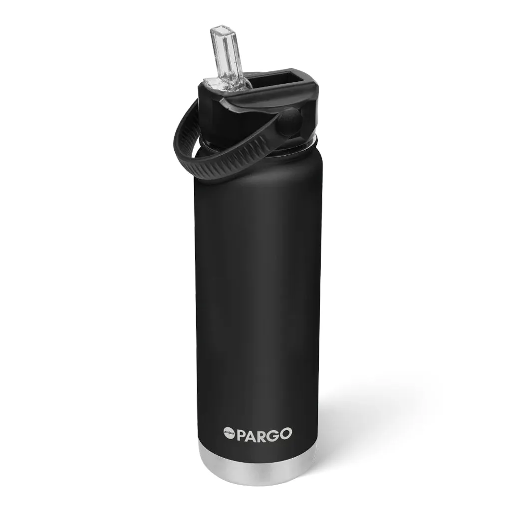 PROJECT PARGO 750ml INSULATED SPORTS BOTTLE - MIDNIGHT BLACK