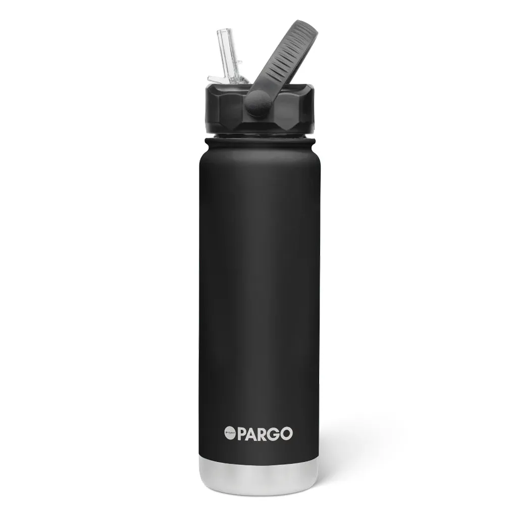 PROJECT PARGO 750ml INSULATED SPORTS BOTTLE - MIDNIGHT BLACK