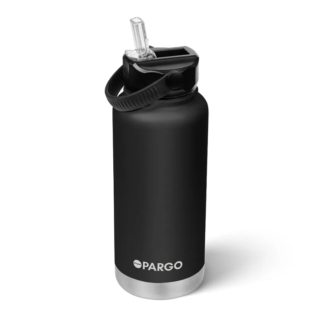 PROJECT PARGO 950ml INSULATED SPORTS BOTTLE - MIDNIGHT BLACK