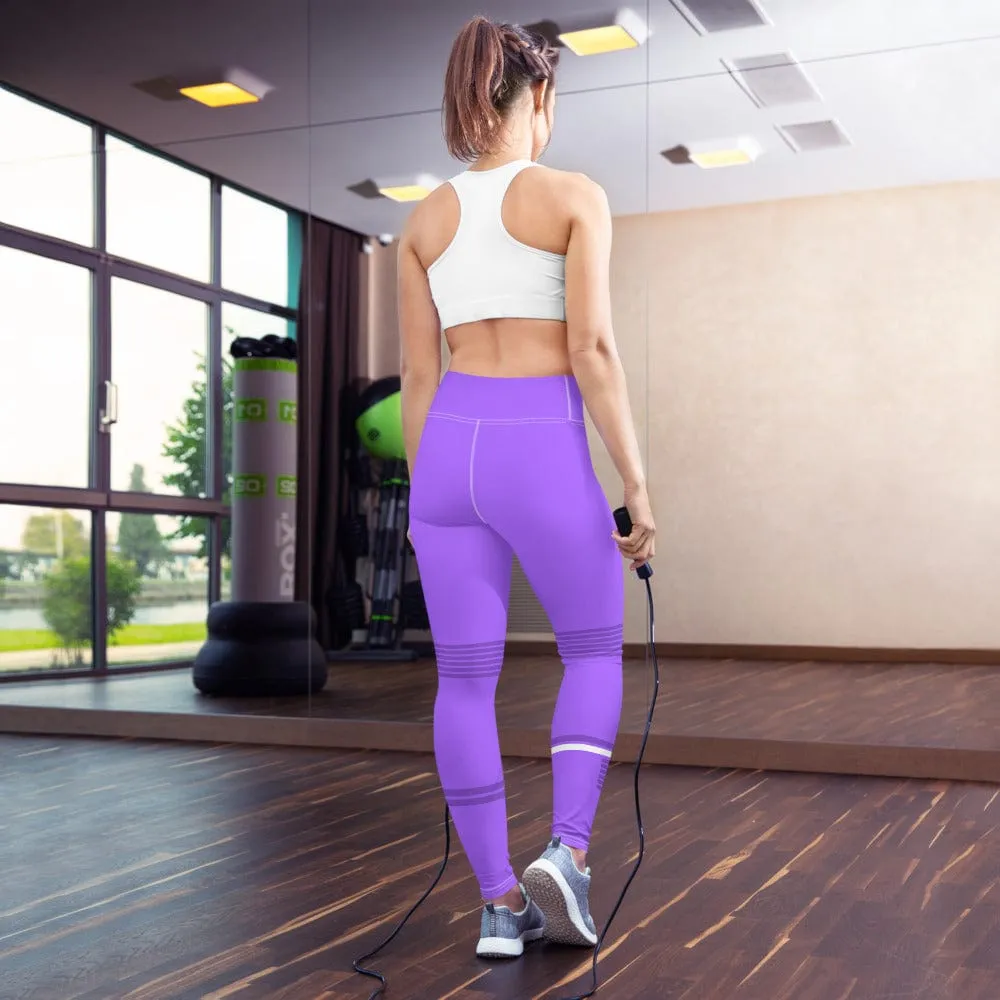 Purple Yoga Leggings