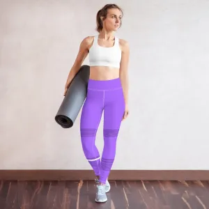 Purple Yoga Leggings
