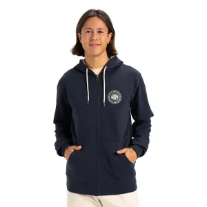 Quiksilver Mens Circle Back Full Zip Hoodie