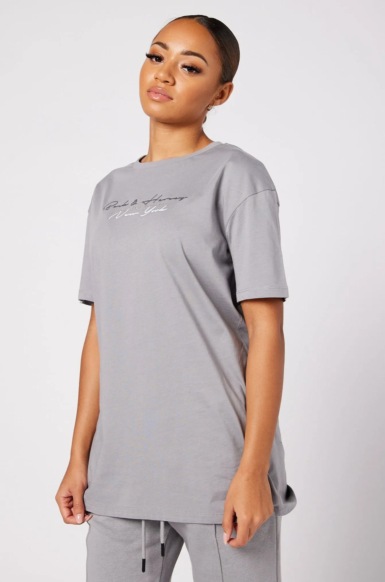 QUINN RELAX FIT T-SHIRT - GREY