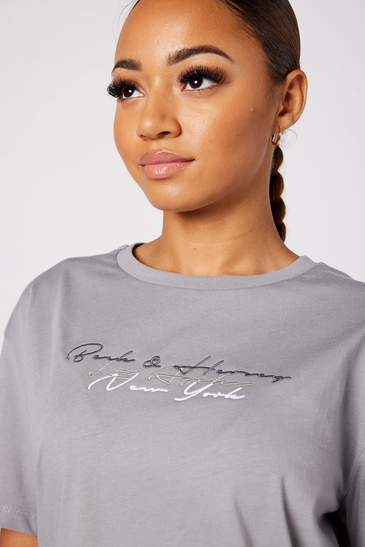 QUINN RELAX FIT T-SHIRT - GREY