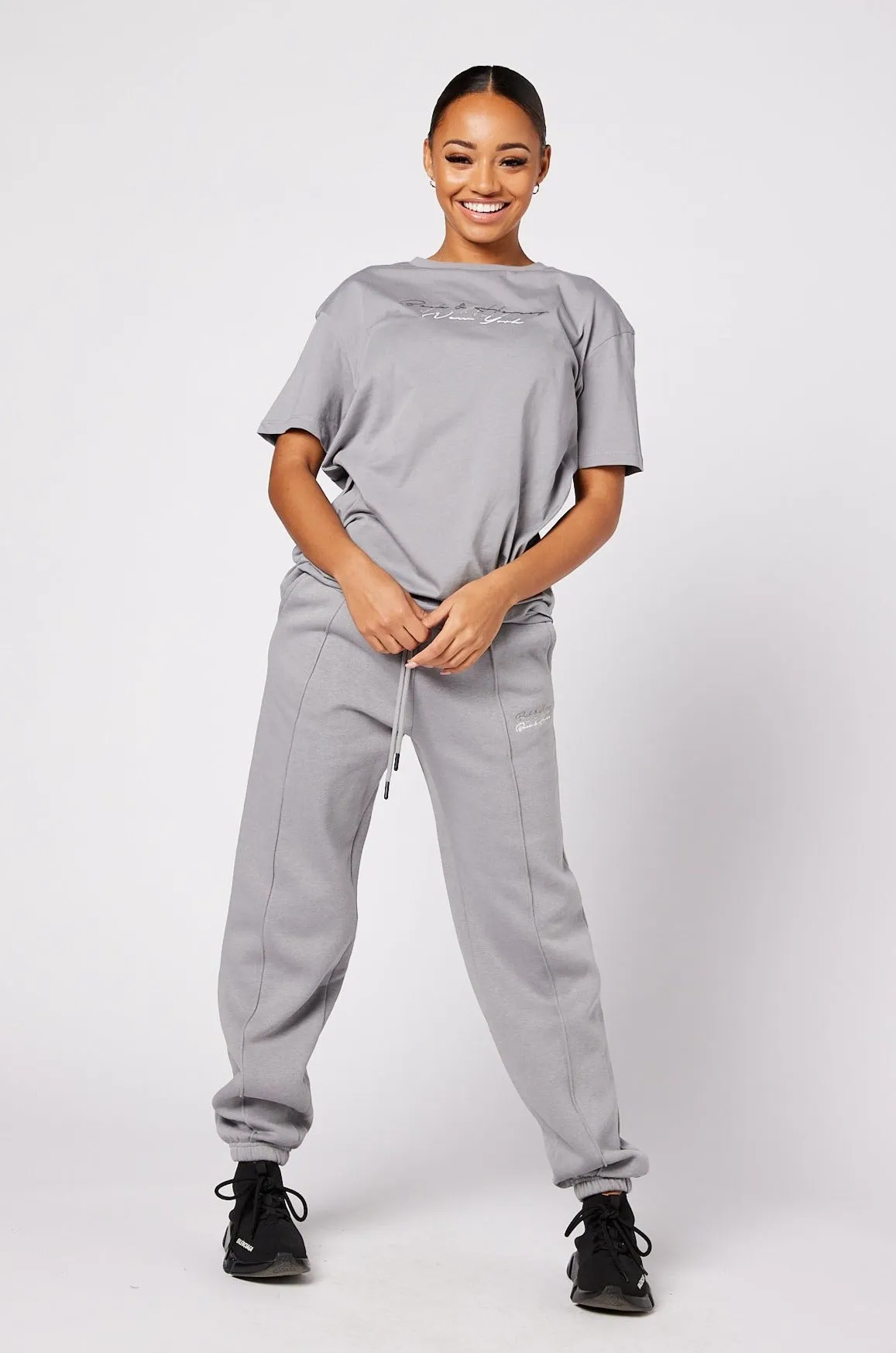 QUINN RELAX FIT T-SHIRT - GREY