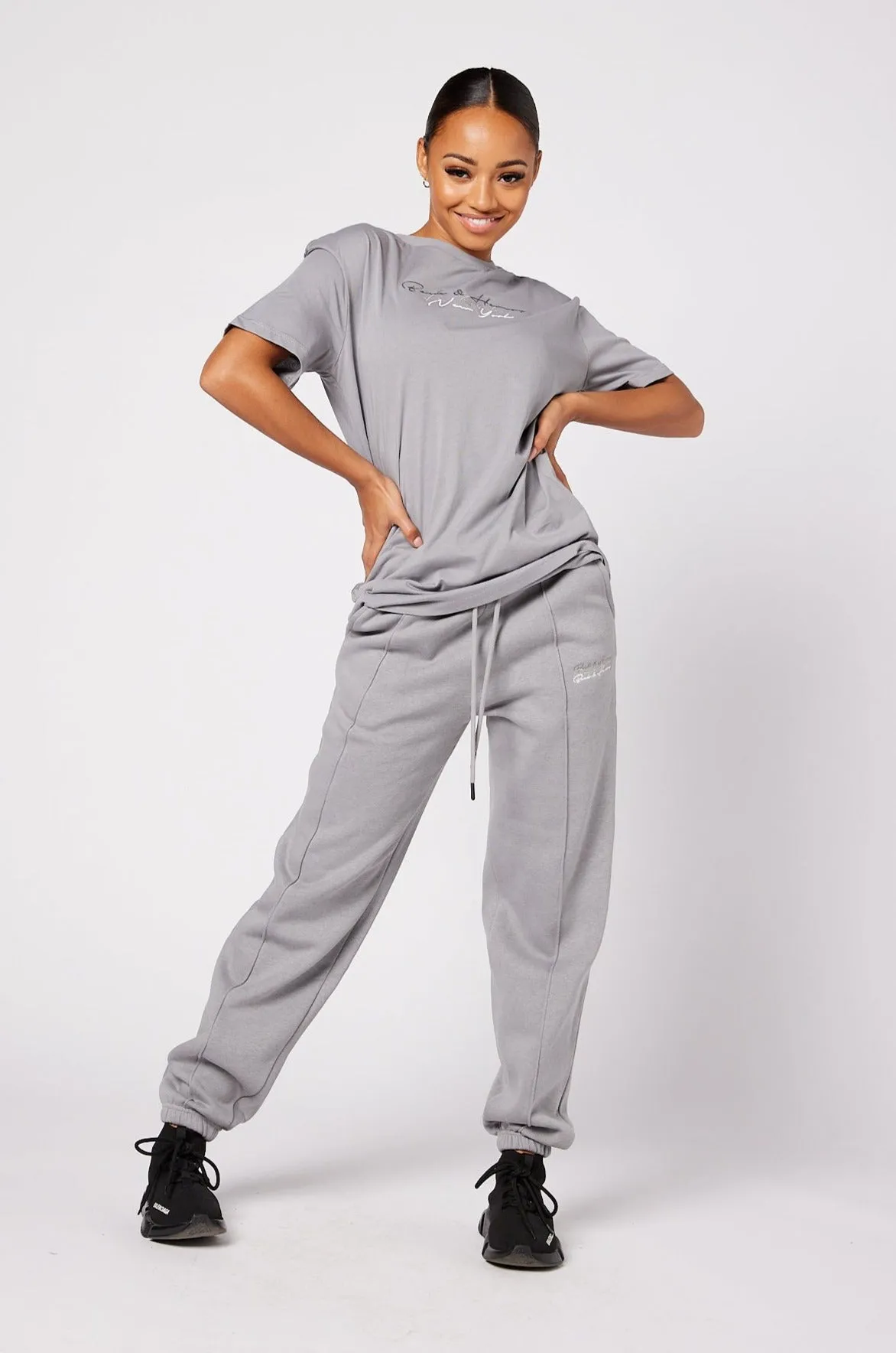 QUINN RELAX FIT T-SHIRT - GREY
