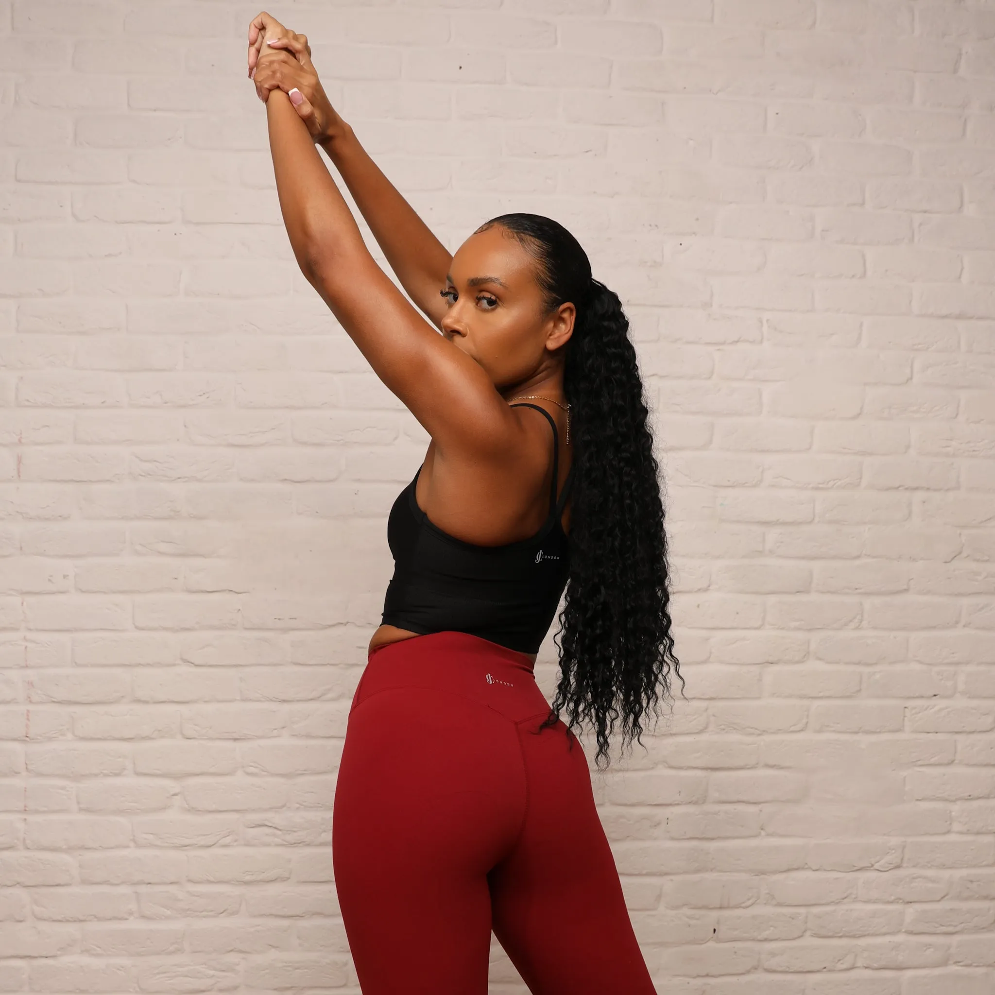 Racerback Ribbed Sports Bra