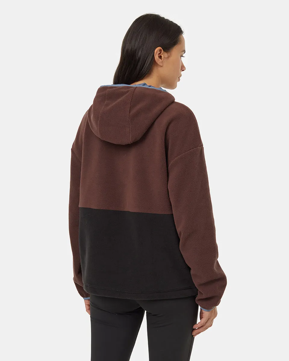 Recycled MicroFleece Contrast 1/4 Zip