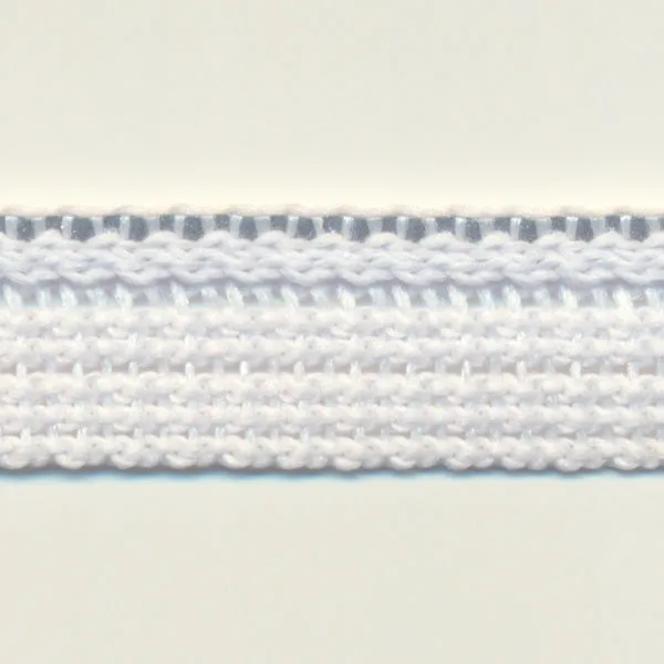 Reflect Knit Piping #01 White