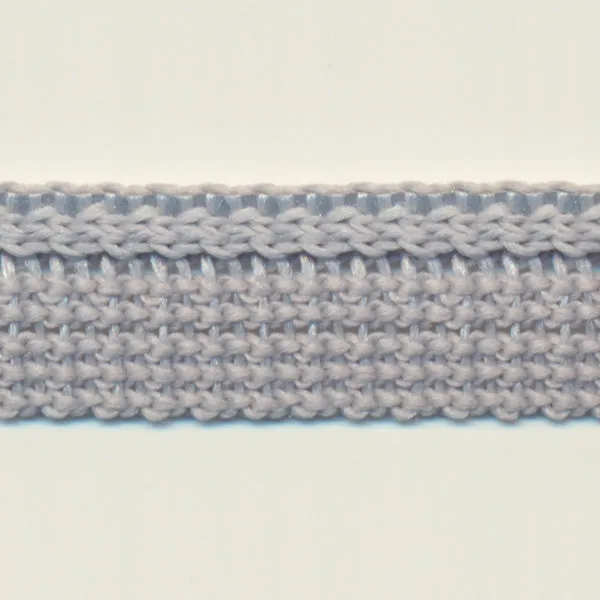 Reflect Knit Piping #100 Pale Silver