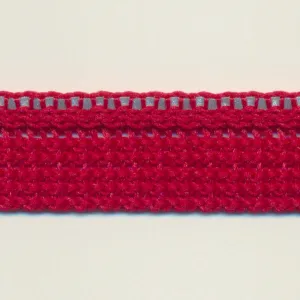 Reflect Knit Piping #123 Scarlet