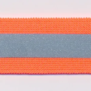 Reflect Knit Stretch Tape #150 Fluorescent Red