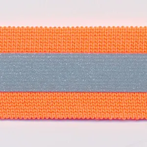 Reflect Knit Stretch Tape #155 Fluorescent Apricot