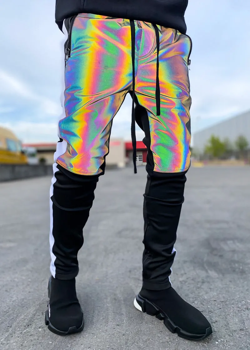 Reflective Sports Fitness Trousers