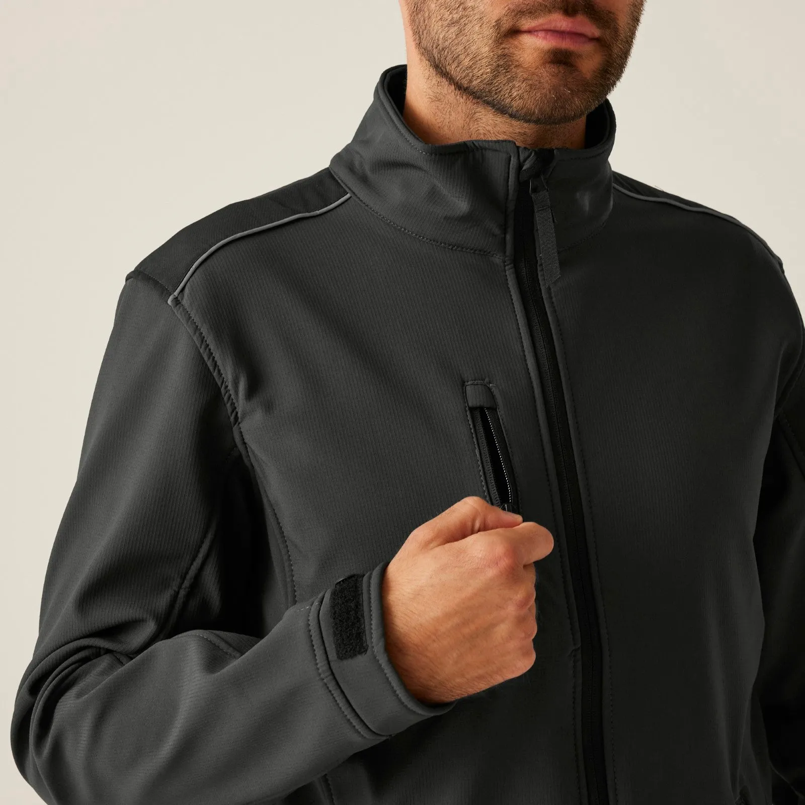 Regatta Professional Mens Sandstorm Ripstop Softshell Jacket