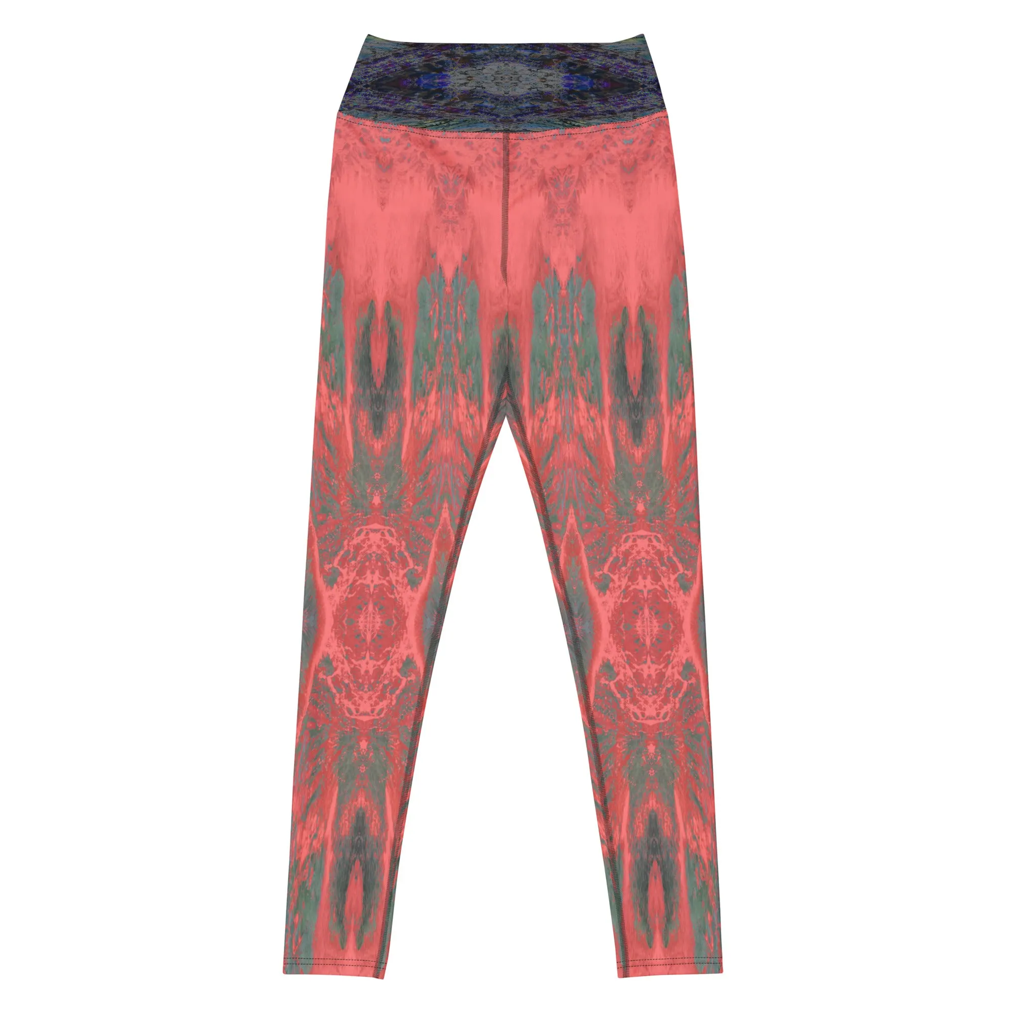 Salmon Reef Yoga Leggings