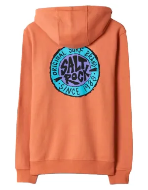 Saltrock Men's Original SR Zip Hoodie Orange
