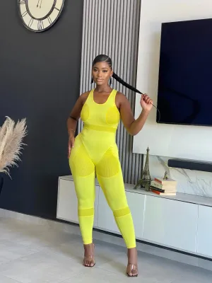 Say Less Athletic Jumpsuit